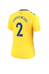 Everton James Tarkowski #2 Fotballdrakt Tredje Klær Dame 2022-23 Korte ermer